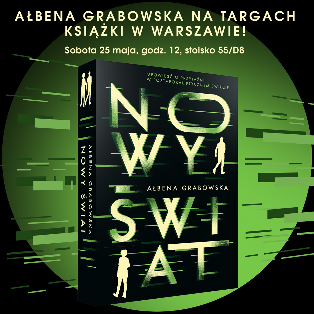 News 25 V: Abena Grabowska na Warszawskich Targach Ksiki