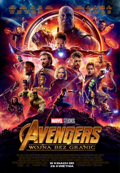 Plakat - Avengers: Wojna bez granic