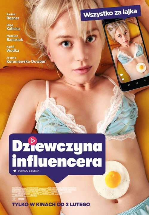 Plakat - Dziewczyna influencera