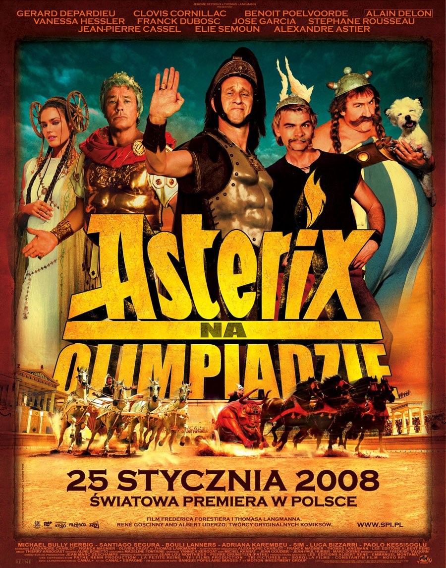 Plakat - Asterix na olimpiadzie