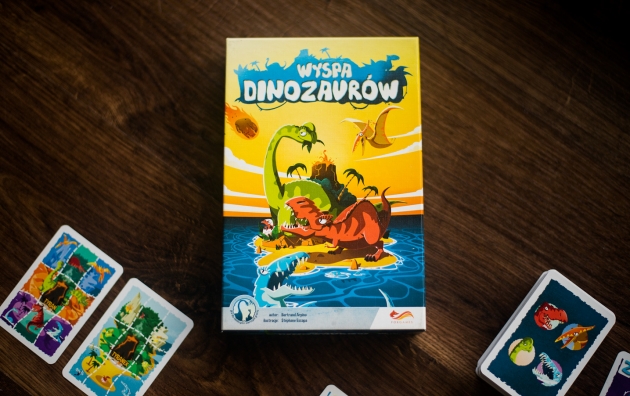 Okadka publicystyki - Przed wyginiciem… Wyspa dinozaurw – recenzja gry planszowej