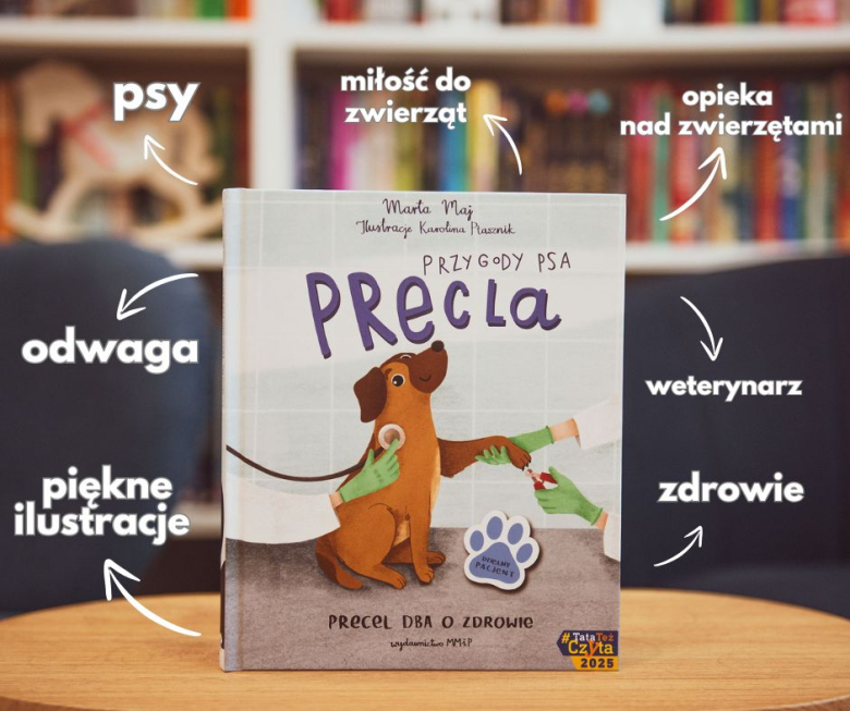 recenzja Przygody psa Precla. Precel dba o zdrowie