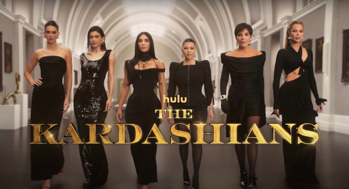 Kadr ze zwiastuna programu "The Kardashians" 