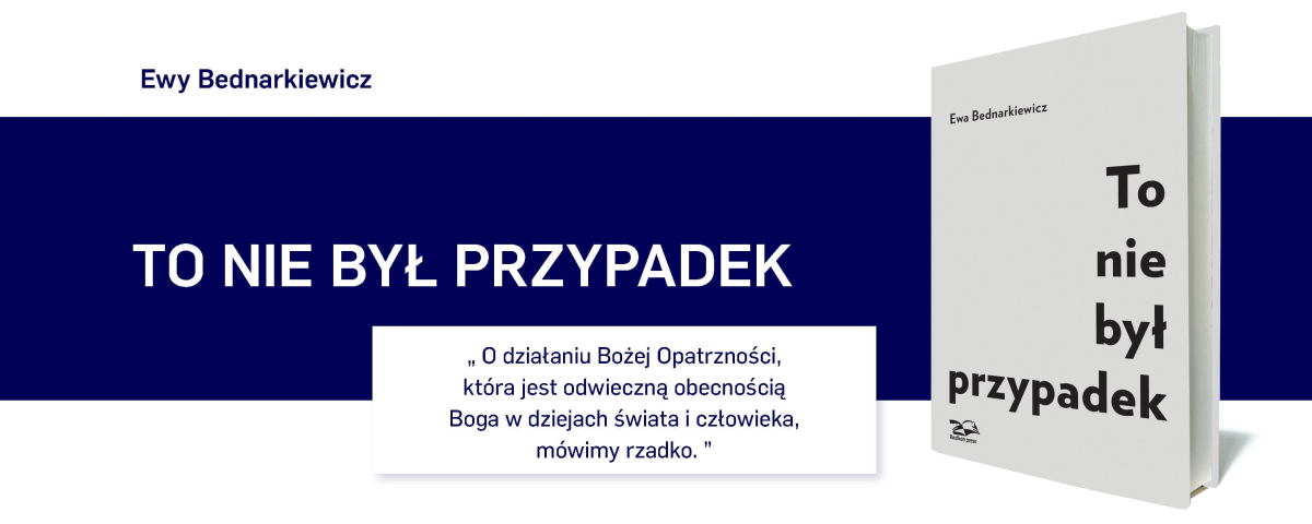 To nie był przypadek grafika promująca książkę
