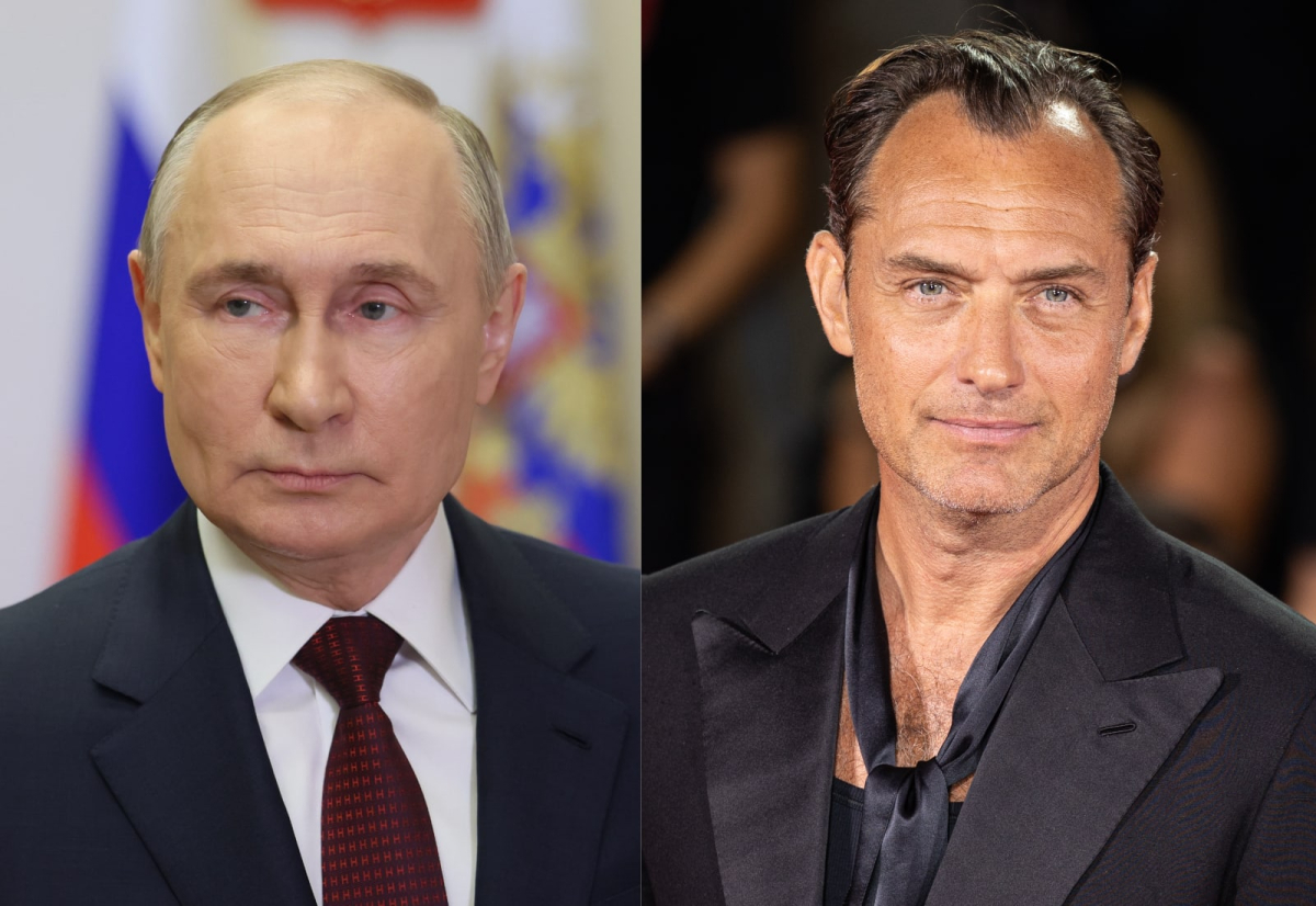 Jude Law oraz Władimir Putin