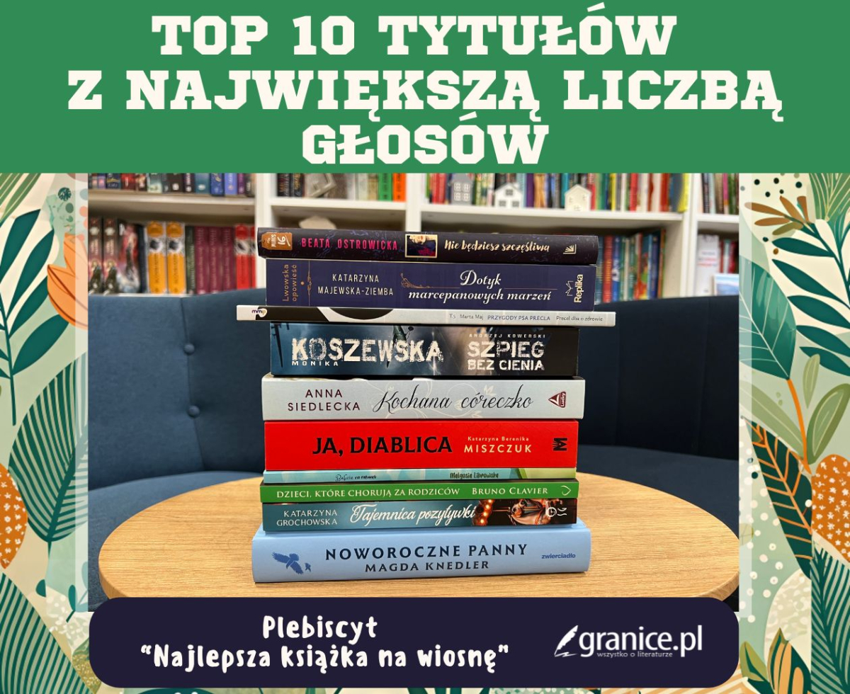 Najlepsza książka na wiosnę 2025 - TOP 10