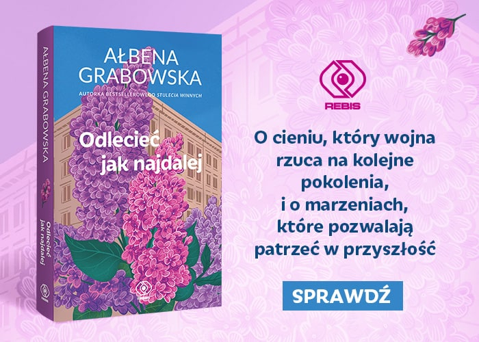 Odlecie jak najdalej grafika promujca ksik