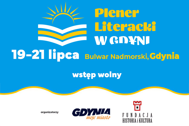 Plener Literacki w Gdyni – grafika promująca festiwal