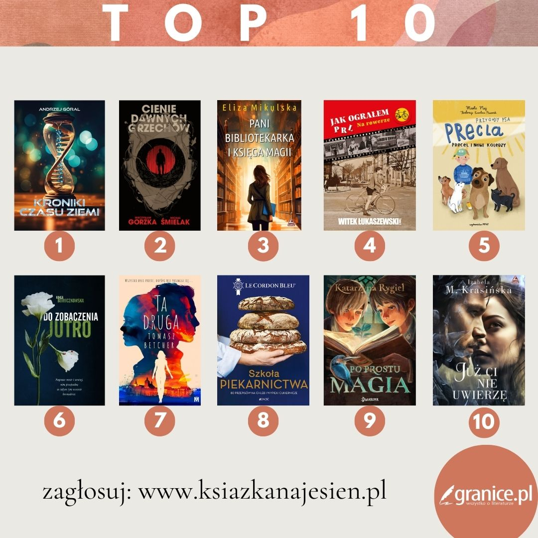 Najlepsza ksika na jesie 2024 - TOP 10