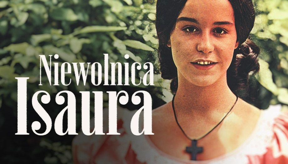 Lucélia Santos jako Isaura, w serialu "Niewolnica Isaura". 