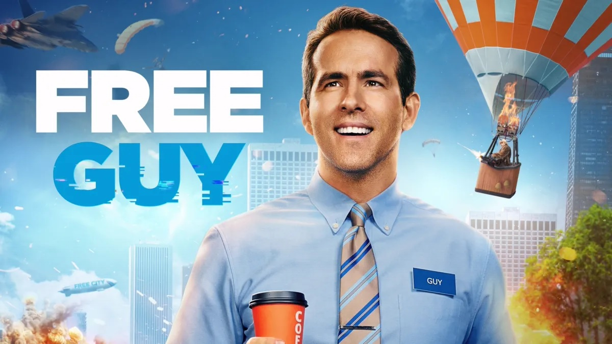  Ryan Reynolds jako Guy w filmie "Free Guy". 