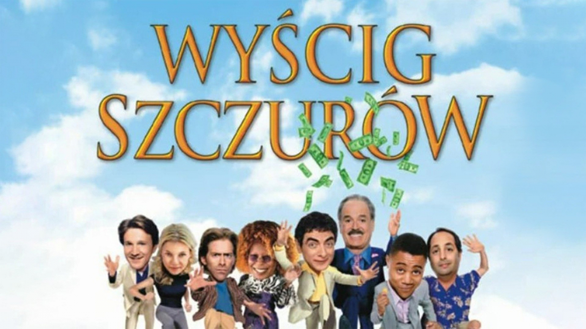 Bohaterowie komedii przygodowej "Wyścig szczurów". 