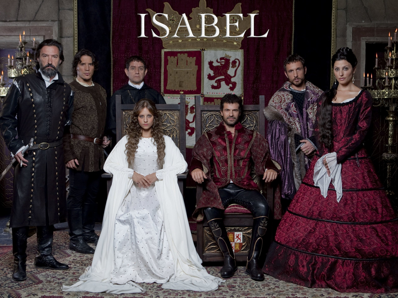 Obrazek w treści "Izabela, królowa Hiszpanii". Co wydarzy się w 1 i 2 odcinku nowego hiszpańskiego serialu na antenie stacji TVP 2? [jpg]