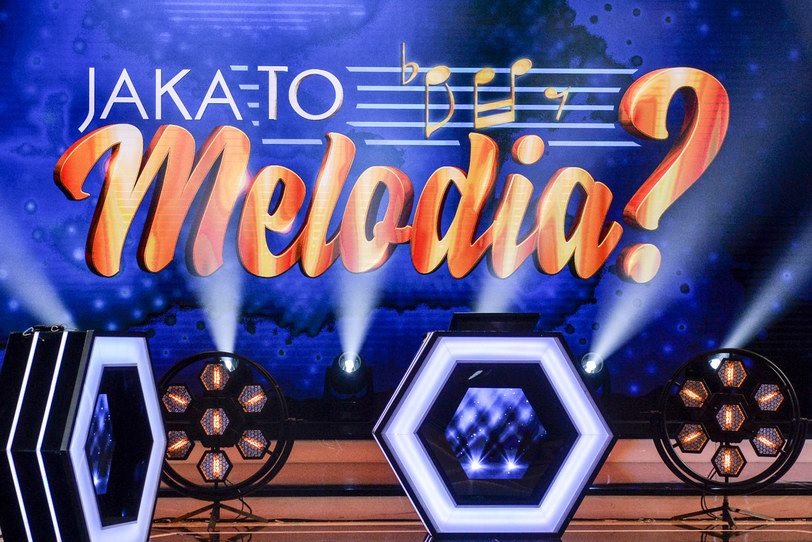 Grafika z muzycznego teleturnieju "Jaka to melodia?"