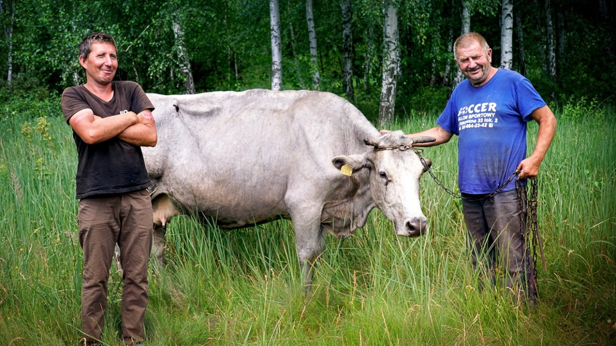 Bohaterowie serialu dokumentalnego "Rolnicy. Podlasie" na Polsat. 