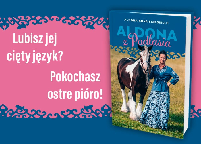 Aldona z Podlasia - grafika promujca ksik