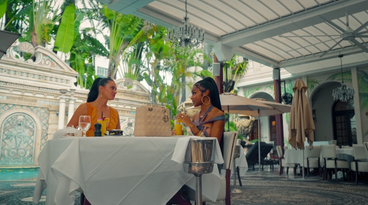 Kadr z programu "WAGs z Miami" 