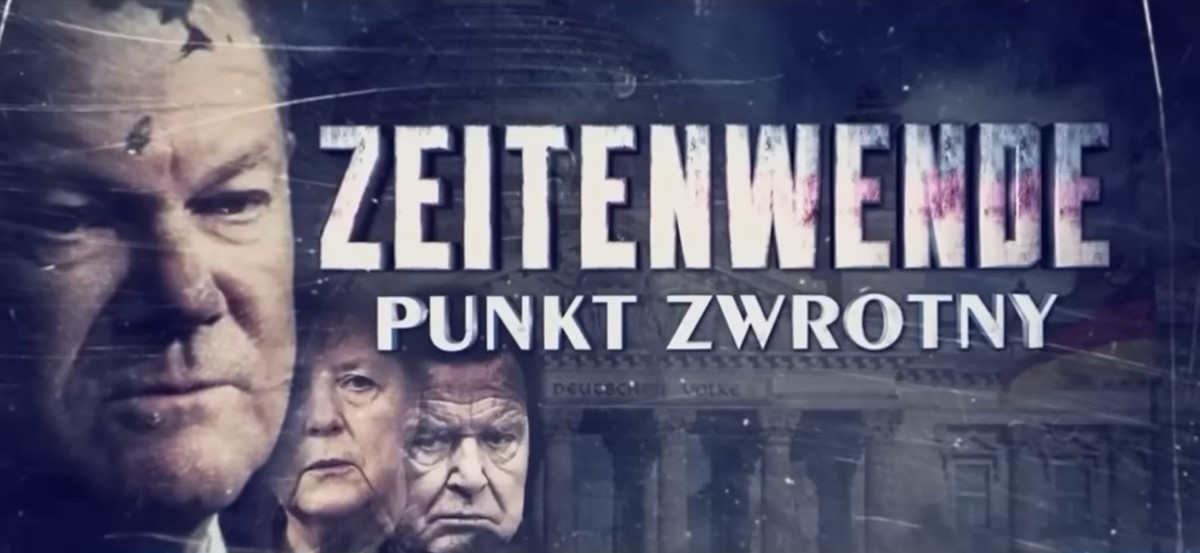 „Zeitenwende - punkt zwrotny” - kadr z dokumentu