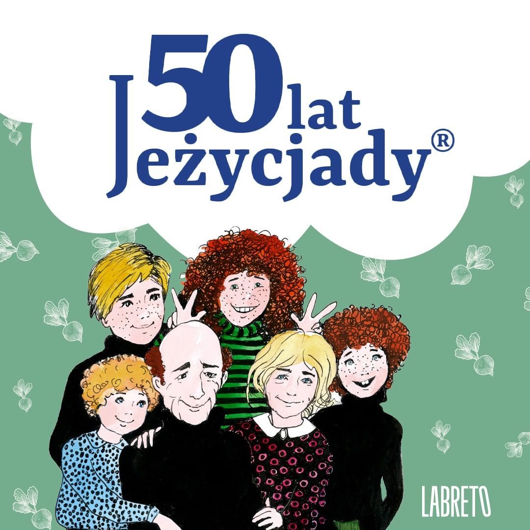 Jezycjada - 50 lat - grafika promocyjna