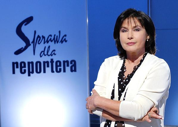Elżbieta Jaworowicz, twórczyni i prowadząca program "Sprawa dla reportera". 