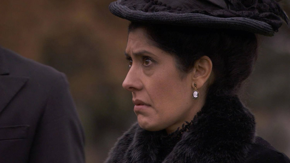 Kadr z serialu "Akacjowa 38", emitowanego na antenie TVP 2.