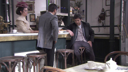 Kadr z serialu Akacjowa 38, emitowanego na antenie TVP 2.